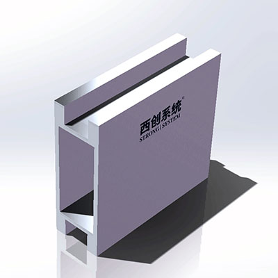 H rectangular refined steel profile