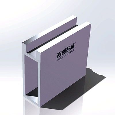 凹-shaped Right angle rectangular refined steel profile (unequal thickness)