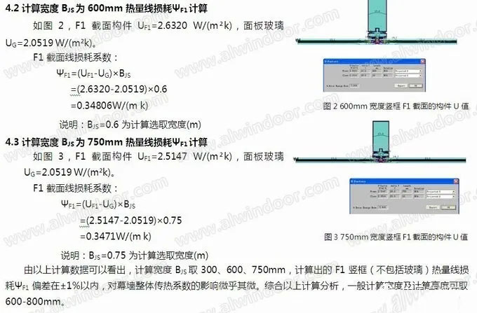 玻璃配置與分格對幕墻熱工性能的影響(圖4)